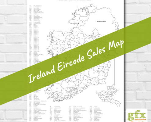 Ireland Eircode Sales Map