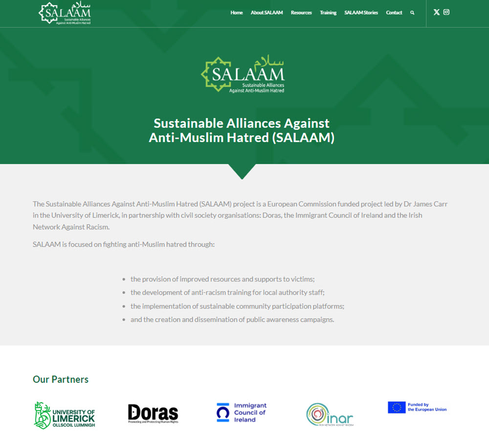 SALAAM.IE University of Limerick